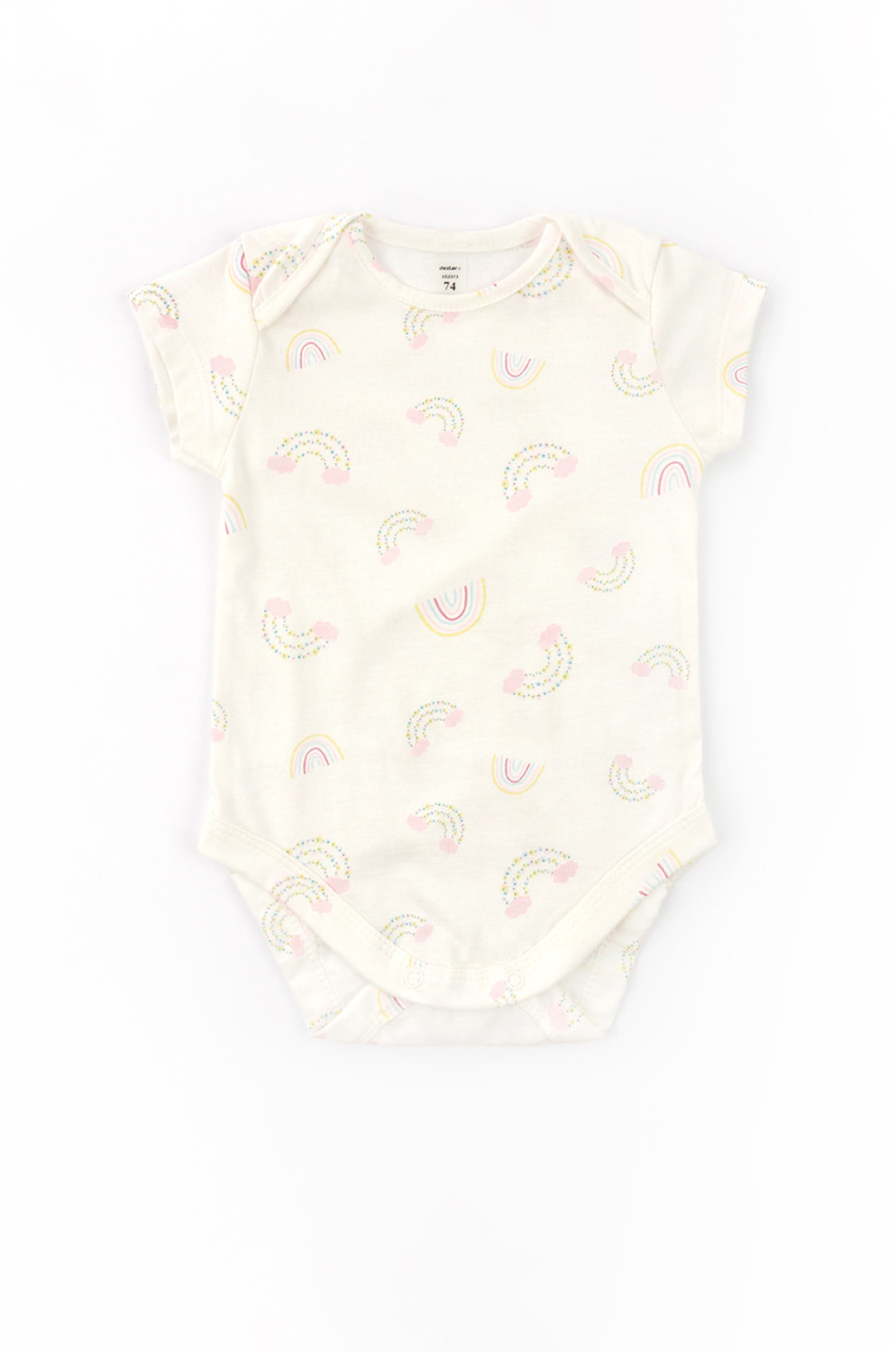 Baby Summer Set – Bodysuit and Pants Rainbow