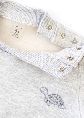 Тёплый детский костюм Turtle с вышивкой