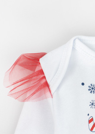 Christmas Baby Girl Outfit Joy to the World 3 in 1