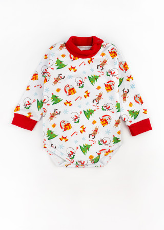 Komplet Snowman – body i spodnie z ociepleniem