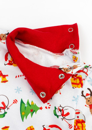 Komplet Snowman – body i spodnie z ociepleniem