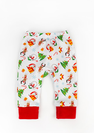 Komplet Snowman – body i spodnie z ociepleniem