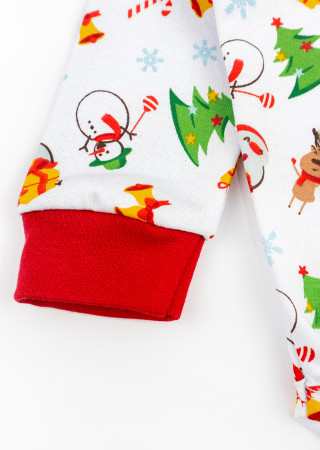 Komplet Snowman – body i spodnie z ociepleniem