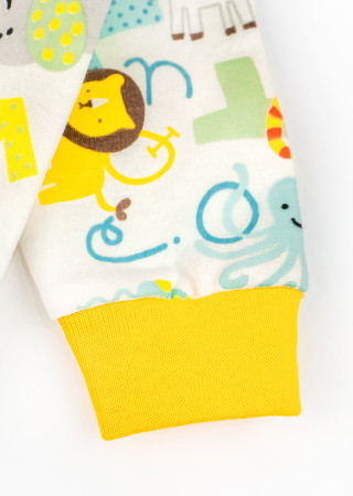 Боди-гольф и штаны Alphabet с начёсом