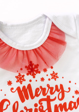 Baby Girl Christmas Set Merry Christmas
