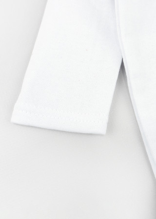 Body i spodnie z tiulem ze świątecznym nadrukiem choinki