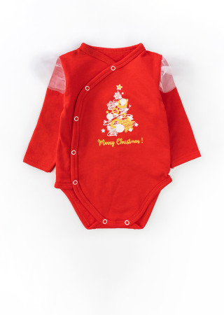 Świąteczny zestaw Merry Christmas Gold dla dziewczynki