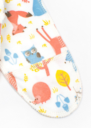 3-Piece Newborn Hospital Set in Interlock Fabric Forest