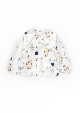 Распашонка и ползунки со швами наружу для новорождённого