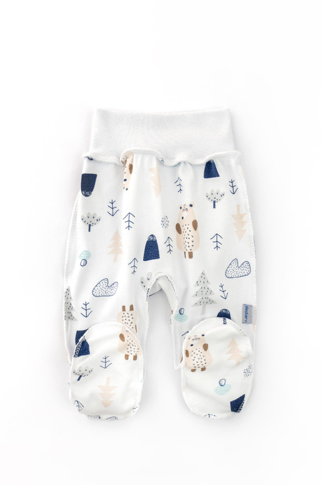 Распашонка и ползунки со швами наружу для новорождённого