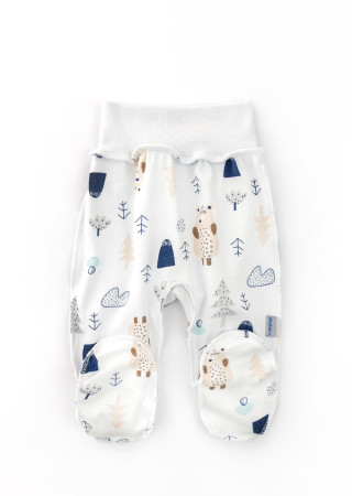 Распашонка и ползунки со швами наружу для новорождённого