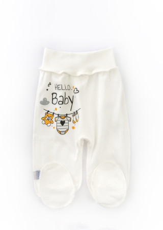 Набір розпашонка та повзуни з принтом Hello Baby