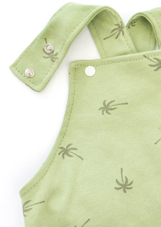 Kids Set Palm: T-Shirt and Romper