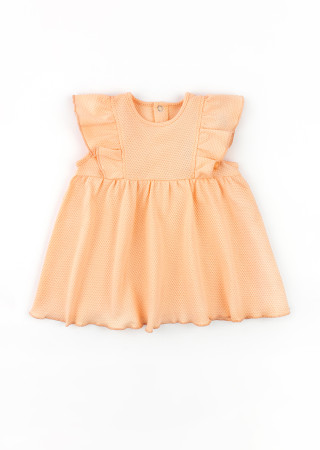 Summer outfit set for baby girl — tunic, bloomers and headband