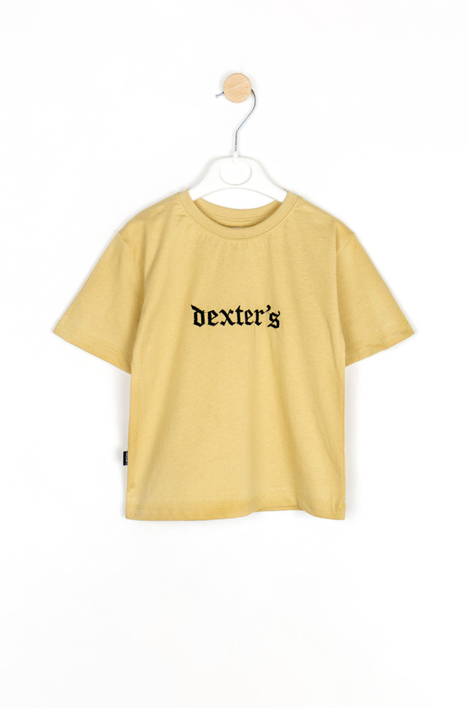 Детский комплект Dexter’s: футболка с вышивкой и шорты из натурального кулира