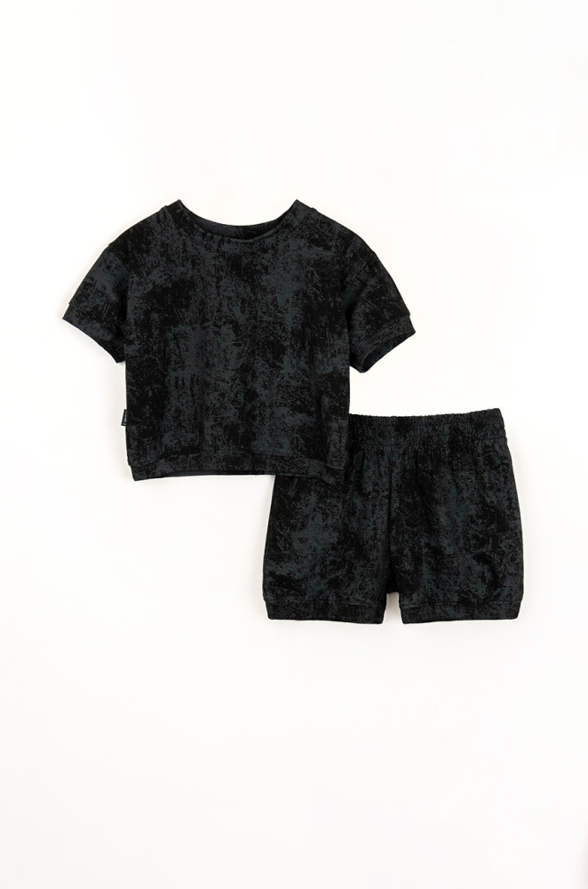 Летний комплект для девочки MALIBU (футболка и шорты)