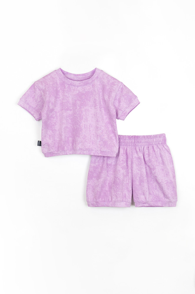 Летний костюм для девочки LA в стиле гранж