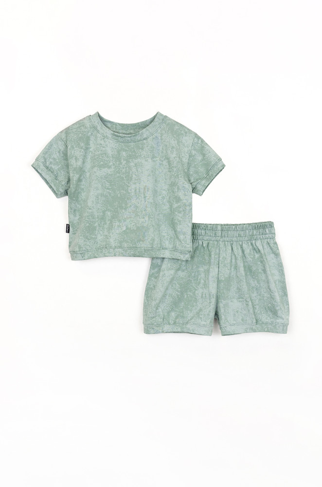 Летний костюм для девочки Los Angeles: футболка и шорты