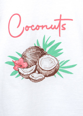 Летний комплект для девочки Coconuts (майка и шорты)