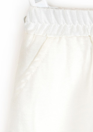 Solid Color Summer Set for Girls – Top and Shorts