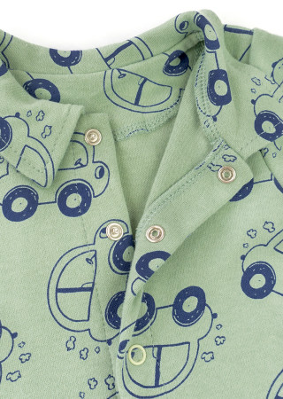 Rampers koszulka dla chłopca Toy Car lato