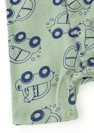 Rampers koszulka dla chłopca Toy Car lato