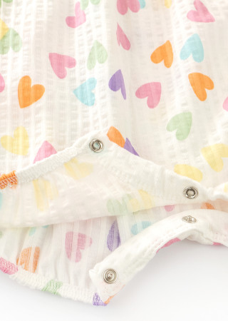 Пісочник без рукавів Hearts з пов'язкою для дівчинки