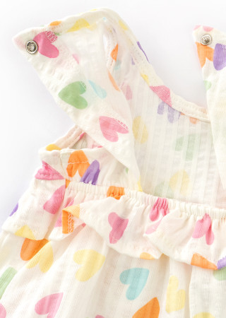 Пісочник без рукавів Hearts з пов'язкою для дівчинки