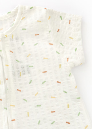 Дитячий пісочник Confetti на блискавці з коротким рукавом