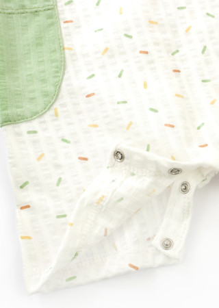 Стильний пісочник Confetti для хлопчика з боковими кишенями