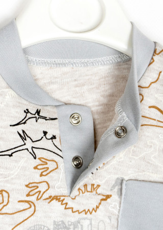 Песочник для мальчика с динозаврами