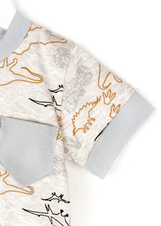 Песочник для мальчика с динозаврами