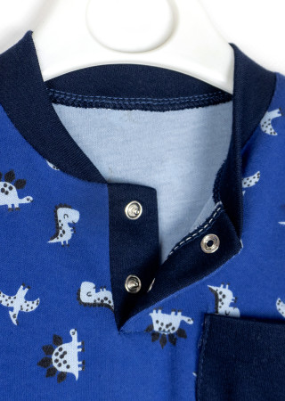 Mini Dino Dinosaur Romper for Baby Boy