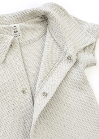 Літній пісочник для хлопчика з комірцем