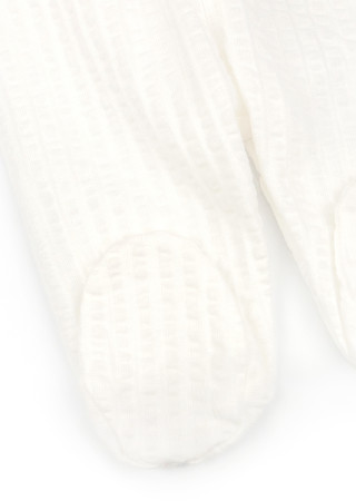 Повзуни новонародженим з фактурного інтерлоку