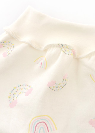 Теплі повзуни з начосом Rainbow для немовлят