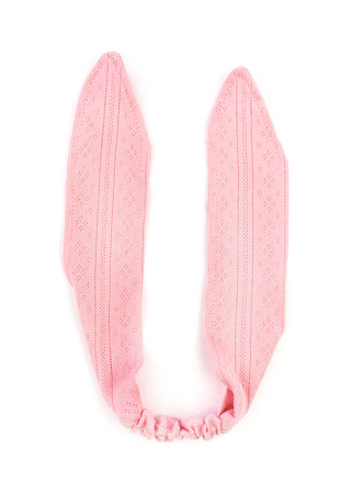 Ажурна пов'язка для дівчинки з рібани трансферлі