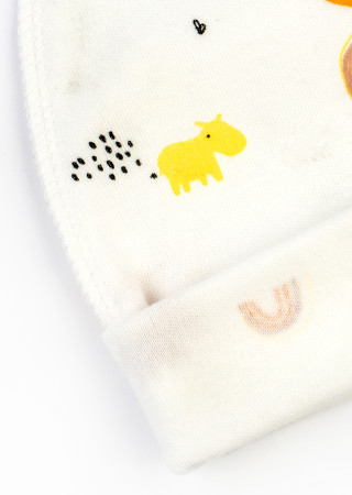 Шапочка для новонародженого з підворотом Little Africa – для пологового будинку