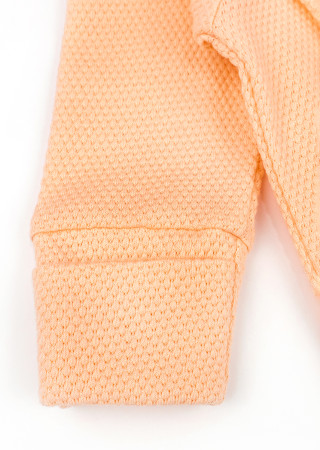 Комбинезон для новорождённой на выписку из роддома с повязкой