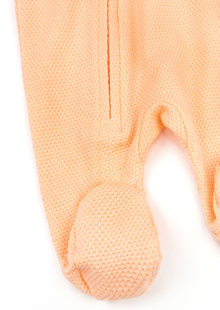 Комбинезон для новорождённой на выписку из роддома с повязкой