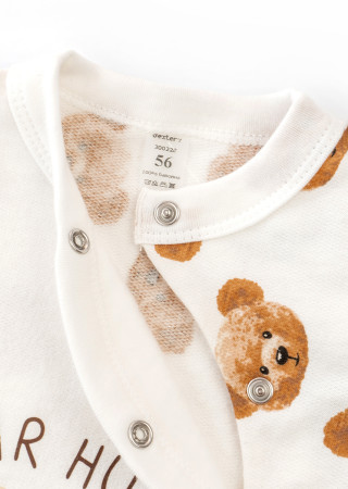 Тёплый человечек Cute Bears для младенцев на кнопках