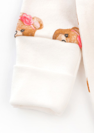 Тёплый детский комбинезон для девочки Girl Bears