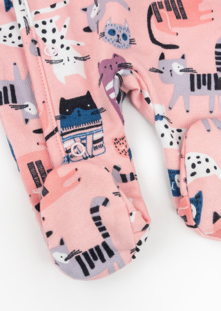 Футерний чоловічок із закритими ніжками Cats