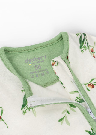 Теплий дитячий комбінезон з начосом Olive на блискавці