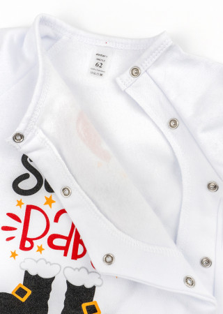 Santa Baby Baby Holiday Onesie