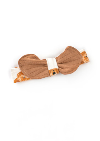 Тёплый комбинезон для новорождённой девочки Girl Bears с крылышками и повязкой