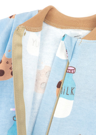 Хлопковый комбинезон для детей от 3 месяцев до 2 лет