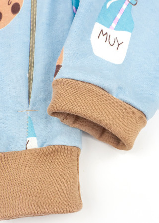 Хлопковый комбинезон для детей от 3 месяцев до 2 лет