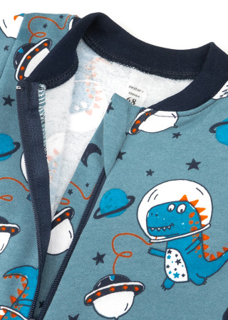 Хлопковый комбинезон с начесом для младенцев