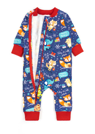 Трикотажний чоловічок Christmas Toys з начосом